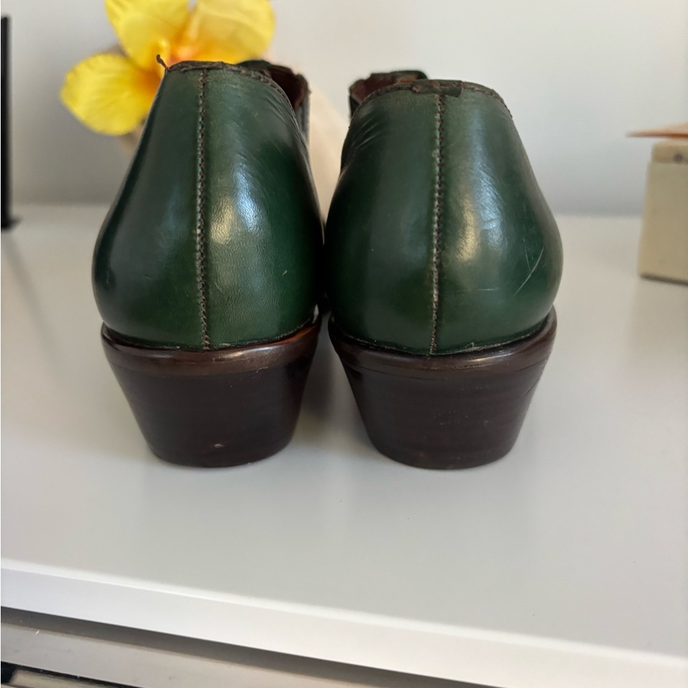 Nine West Green and Brown women’s bootie - Picture 3 of 6